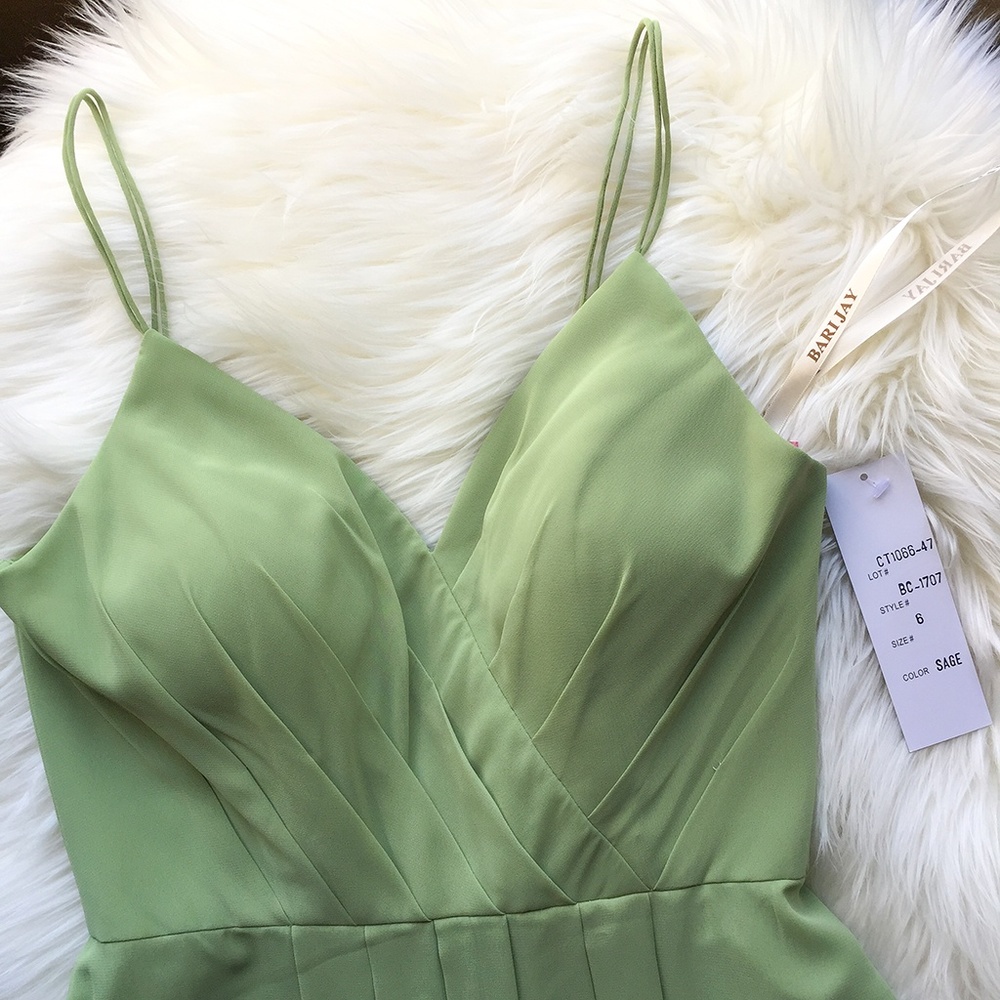 Green Bridesmaid/Prom Dress Barijay